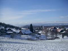 Radelfingen im Schnee
