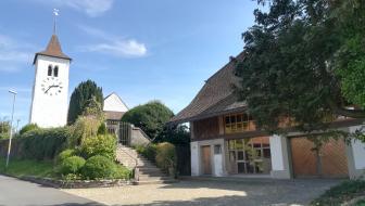 Kirche und Pfrundscheune